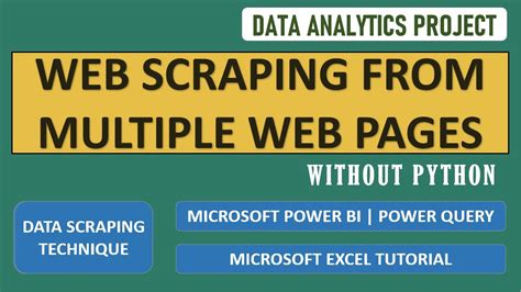 Web Scraping with Power Query