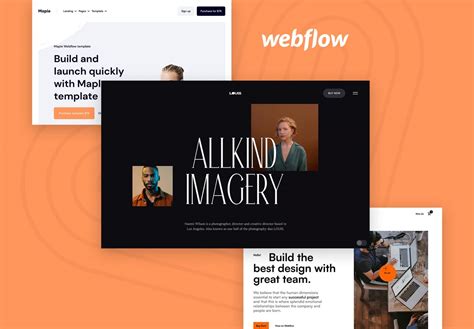 Webflow template gallery image 2