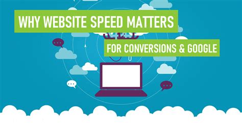 Website speed matters for user experience and SEO