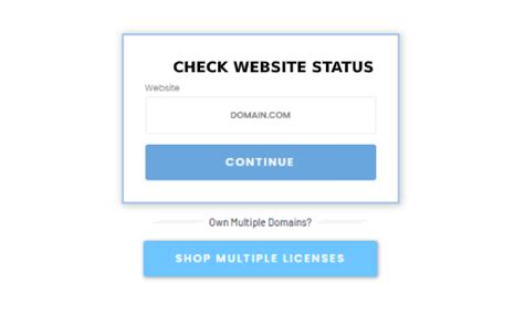 Check Website Status