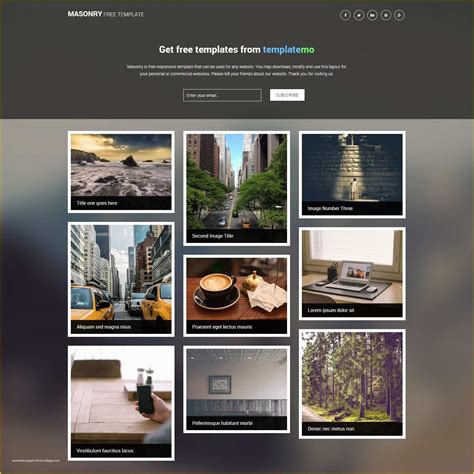 Website Template Gallery