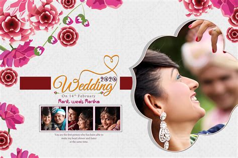 Wedding Album Design Template 1