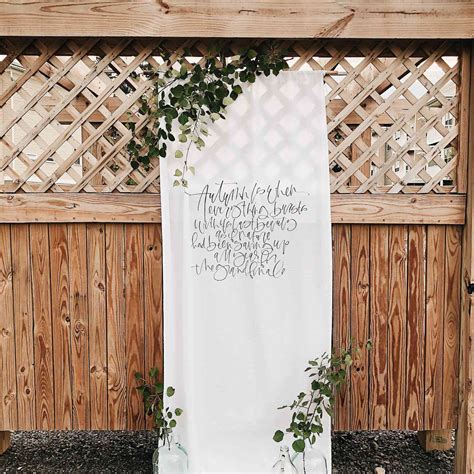 Wedding banner ideas