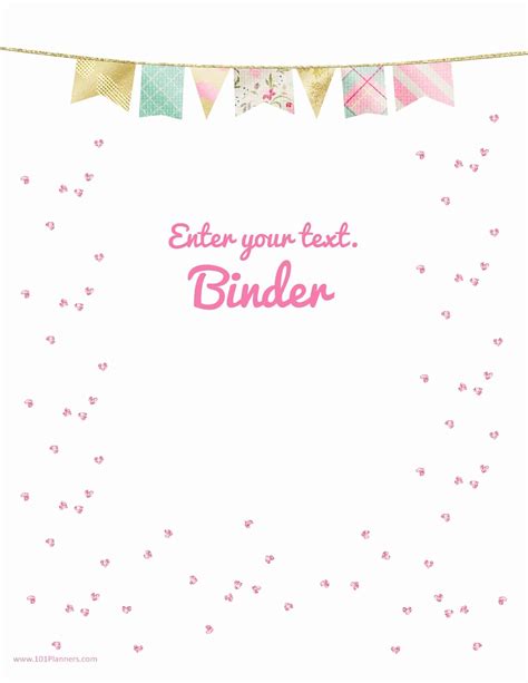 Wedding Binder Cover Template 2