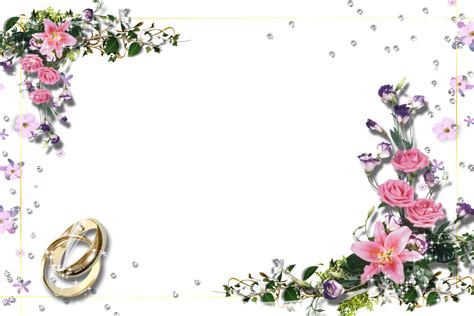 Wedding-Themed Border Design