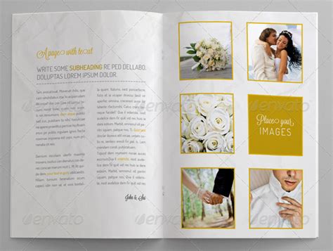 Wedding Brochure Template 10