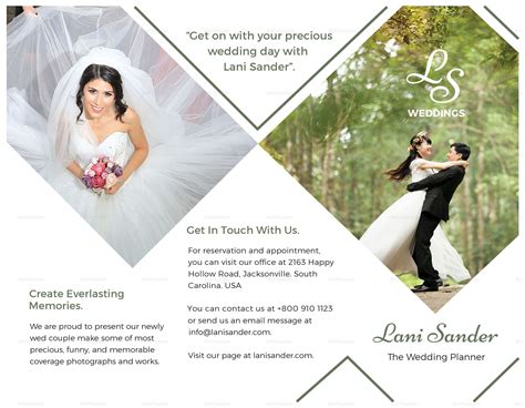 Wedding Brochure Template 9