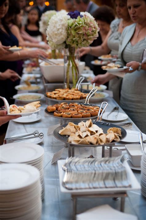 Wedding Buffet Serving