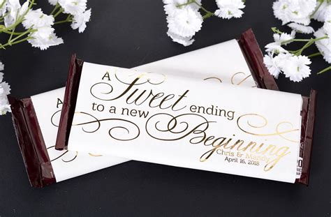 Wedding candy bar wrappers ideas