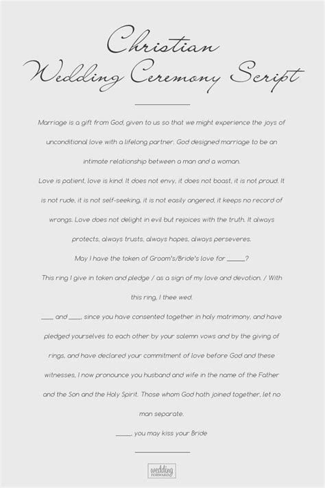 Wedding ceremony scripts gallery 10