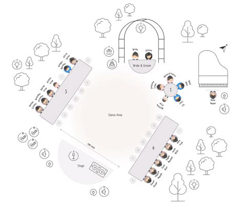 Wedding Ceremony Seating Chart