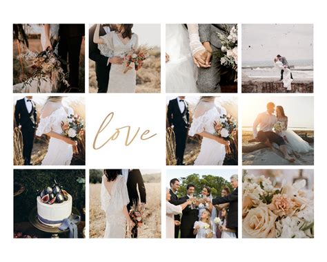 Wedding Collage Ideas Example