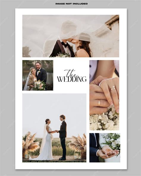 Wedding Collage Template Example