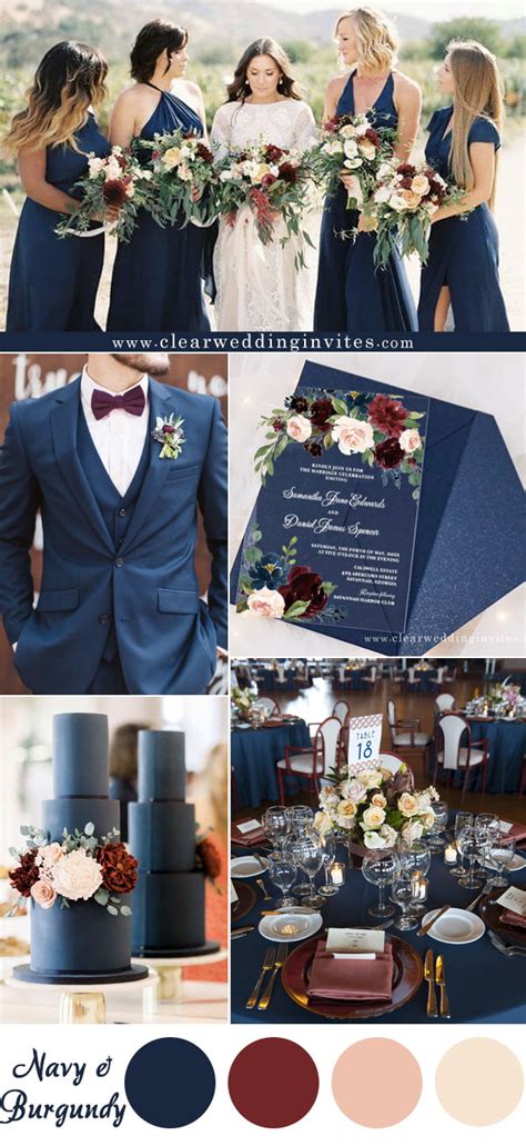 Wedding color palette