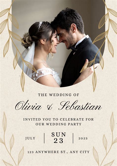 Wedding Date Announcement Template 10