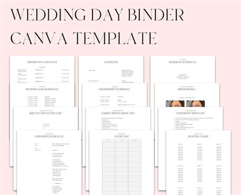 Wedding Day of Binder