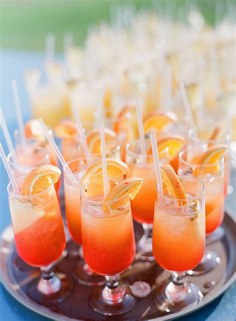 Wedding drinks ideas and inspiration