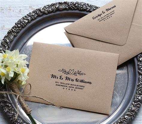 Wedding 5x7 Envelope Template