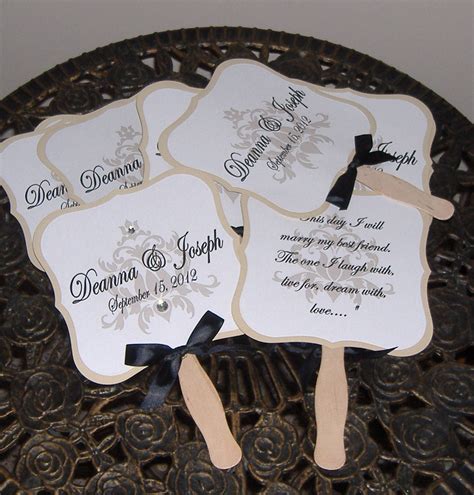 Wedding Fans Ideas