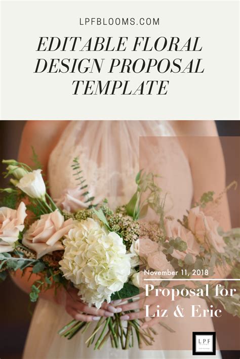 Wedding Florist Template