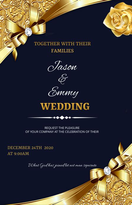 Vintage Elegance Wedding Flyer Design Template