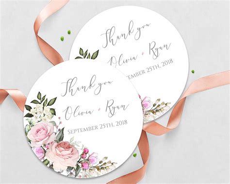 Wedding Gift Tag Template PDF