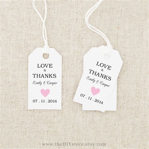 Wedding Gift Tag Templates Free