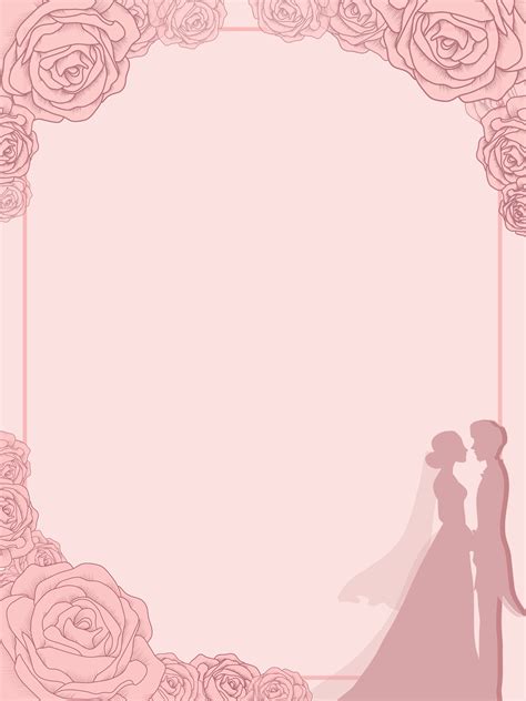 Wedding Invitation Background Template 5