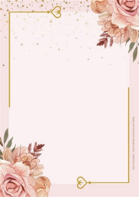 wedding invitation background templates