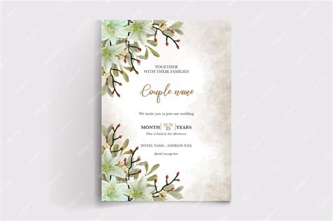 Wedding Invitation Template