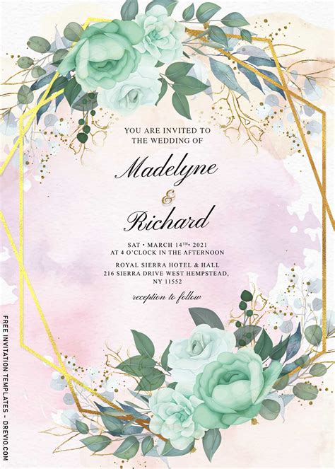 Wedding Invitation Template Example 7