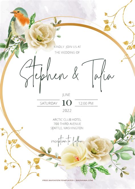 Wedding Invitation Template Gallery 10