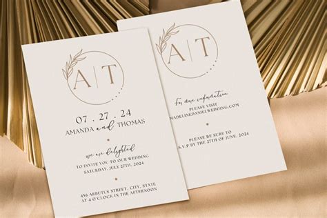 Wedding Invitation Template Gallery 5