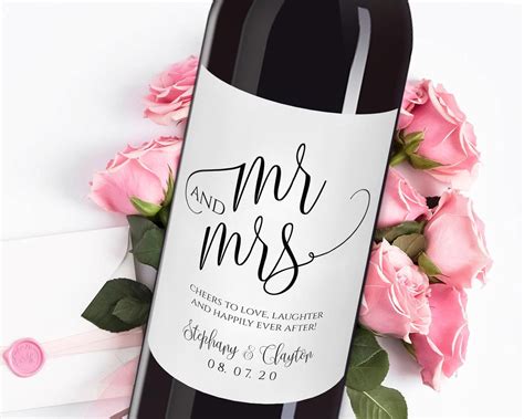 Wedding Labels Ideas