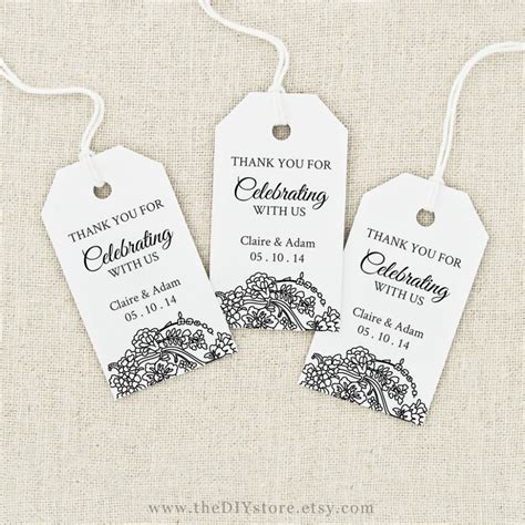 Wedding Labels Printable