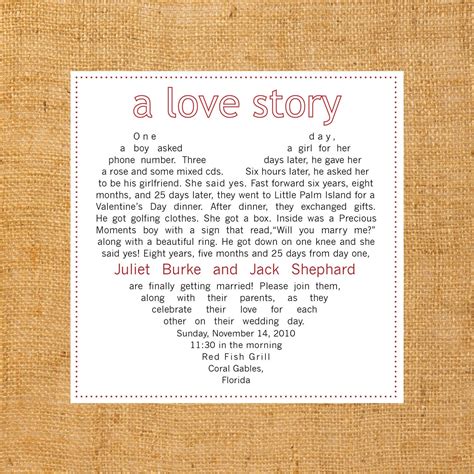 Wedding Love Story Template