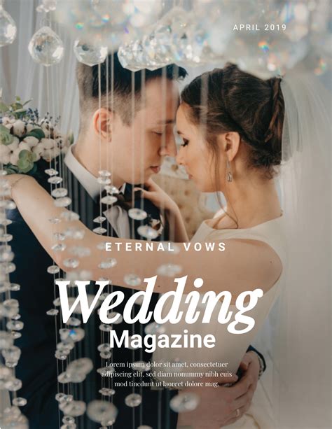 Wedding Magazine Template