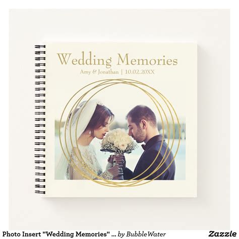 Wedding memories journal