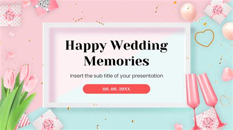 Wedding Memories Template