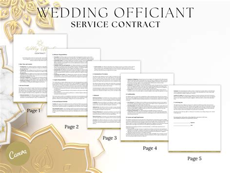 Wedding Officiant Contract Final Thoughts