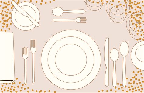 Wedding Place Setting Template