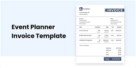 Wedding Planner Invoice Template Advantages