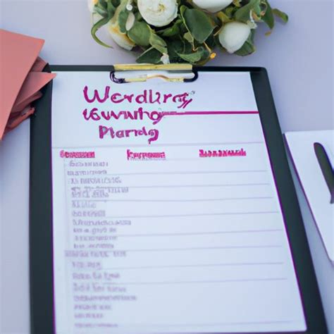 Wedding planning benefits