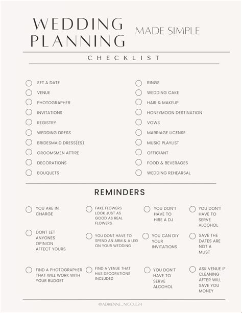 Wedding planning made easy with Google Sheets template