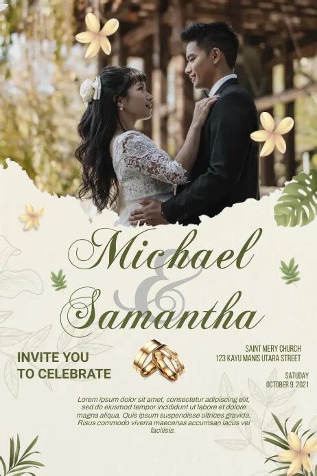 Wedding Poster Design