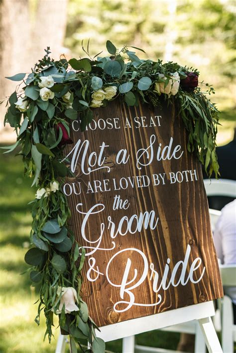 Ideas for Wedding Printable Signs