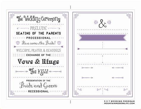 Wedding Printables Gallery 4