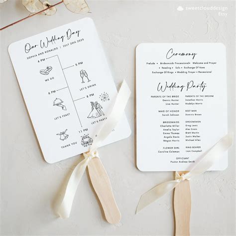 Wedding Program Inspiration 6