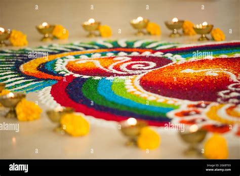 Wedding Rangoli Design