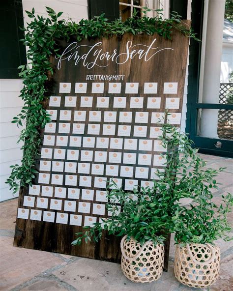 Wedding Reception Seating Chart